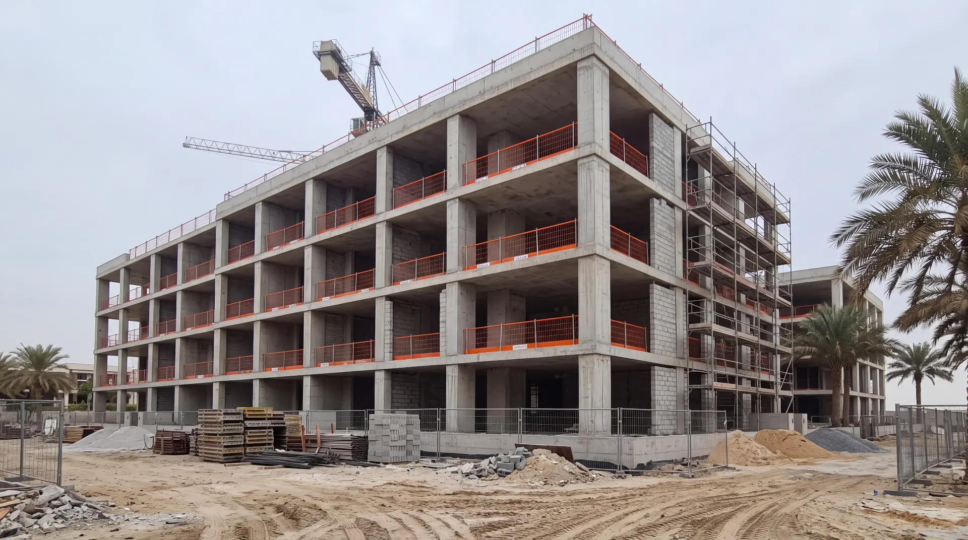 Construction-stage source material